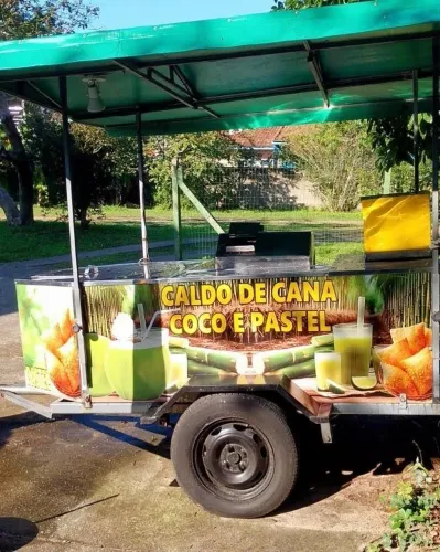 Carro de caldo de cana 100%