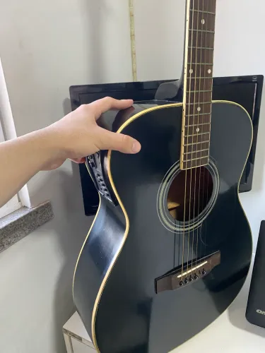 Violao Eletrico Tagima Montana Tuner Bk Preto