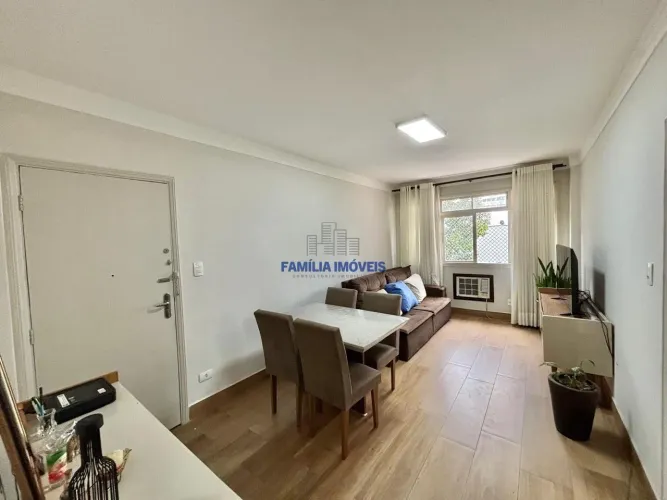 Apartamento a venda 1 quarto Frente Garagem Pompéia Santos/SP