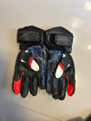 Luva de couro X11 cano longo