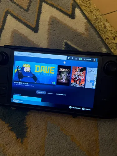 Steam Deck OLED 1TB praticamente novo