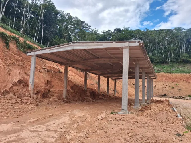 Galpão pré moldado