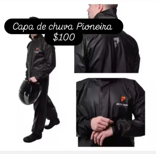 Capa de chuva pioneira promoção