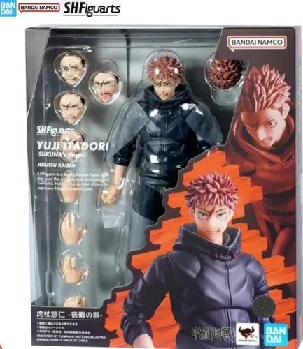 Yuji Itadori Sukuna's Vessel - JujutsuKaisen - S.H.Figuarts Bandai - NOVO<br>