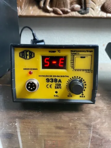 Eletrônico Estação de solda digital 180reais AFR938A
