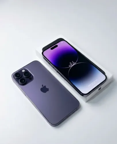 IPHONE 14 PROMAX 128 GB USADO (NUNCA FOI ABERTO) Não acompanha a caixa