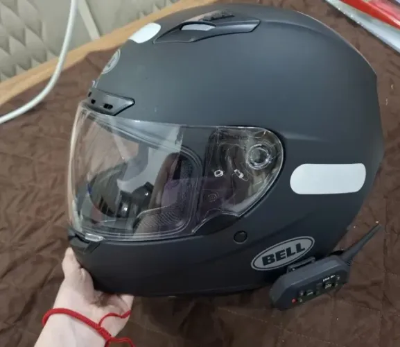 Capacete Bell Qualifier DLX MIPS Preto Fosco - tam. 62