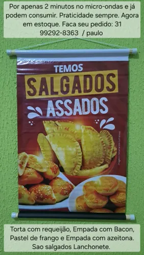 Salgados Lanchonete Assados