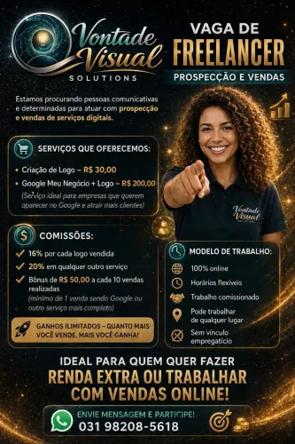 FREELANCER HOME OFFICE VENDAS E PROSPECÇÃO DE CLIENTES