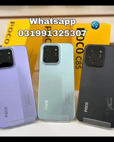 Poco C85 Xiaomi com NFC, Frete Grátis, brindes e garantia 