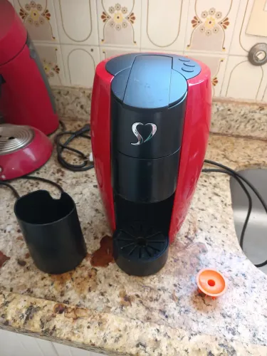 Cafeteira 3 corações