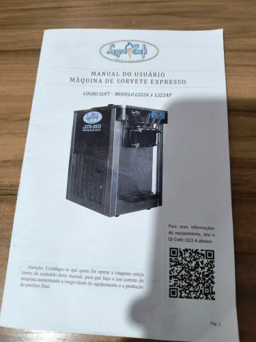 Máquina sorvete expresso 