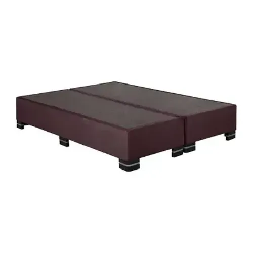 Cama Base Box Casal Vinho