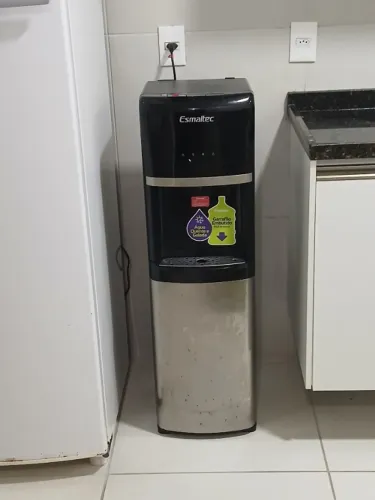 Gelágua de Coluna Esmaltec Inox - EGCQF - 220V