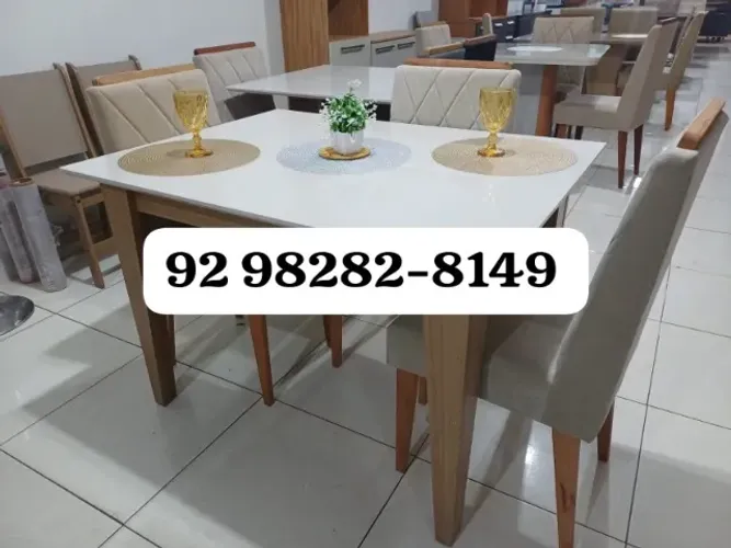 mesa de jantar com entrega gratis 120x90