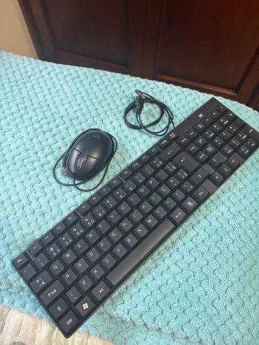 Mouse e teclado Multilaser 