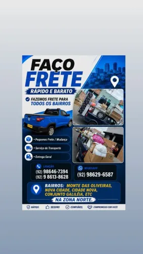 Frete Pequena Mudança