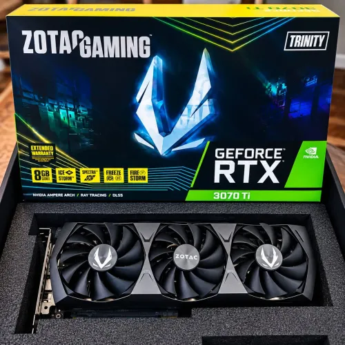 RTX 3070 Ti Zotac Gaming Trinity 8GB ? IMPECÁVEL + CAIXA ORIGINAL