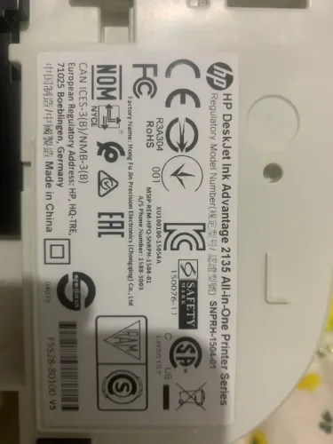 impressora hp DeskJet Ink Advantage 2135 All-in-One Printer