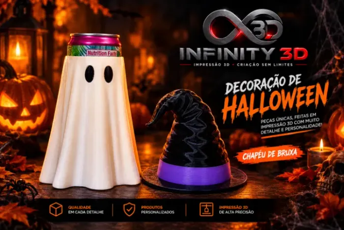 Decorações de Halloween Peças Únicas e Detalhadas