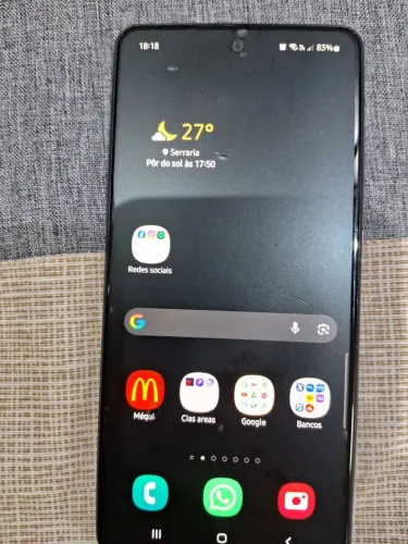 Celular Samsung A52 128GB Aceito troca em notebook