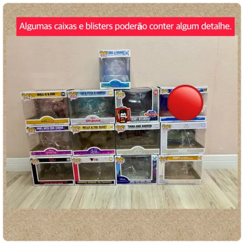 Apenas Caixas Vazias Com Blisters Funko Moments E Rides
