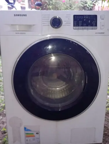 Máquina de lavar Samsung EcoBubble Digital Inverter - abertura frontal não sei o defeito 