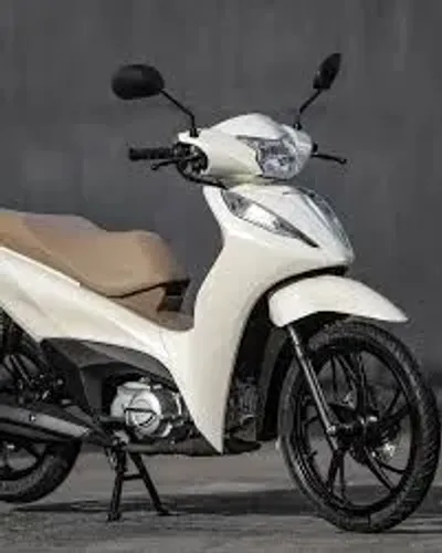 Honda Biz 125 EX Branca Zero Km