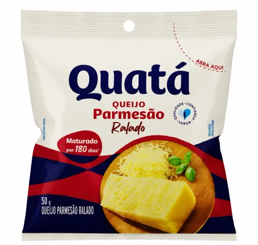 QUEIJO RALADO QUATA 50G