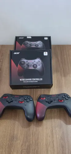 Kit 2 Controles Acer Nitro Gaming Controller (1 100% OK + 1 c/ defeito)