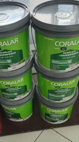 TINTAS CORALAR ACRILICO BRANCO 15L