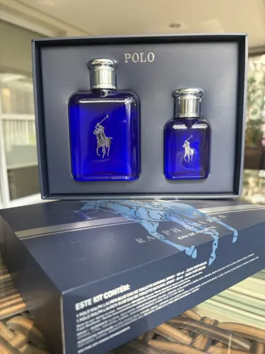 Kit perfume polo blue ralph lauren 125ml e 40ml