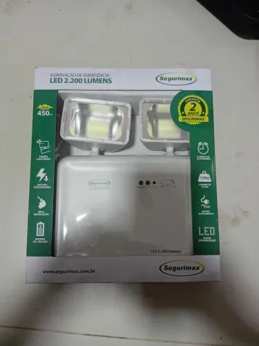 Luminárias de emergência