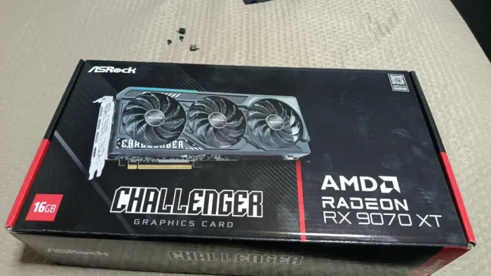 Placa de Vídeo ASRock Radeon RX 9070 XT Challenger, AMD, 16GB