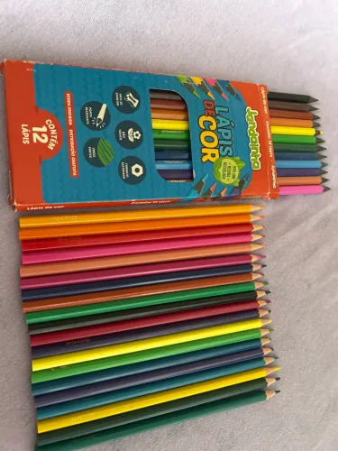 Lápis de cor 20+12