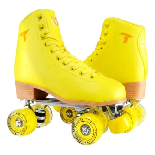 Patins original TRAXART Foxxy Amarelo - 58mm x 32mm