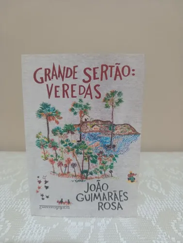 Livro Grande Sertão Veredas, João Guimarães Rosa. Ed. Companhia de bolso