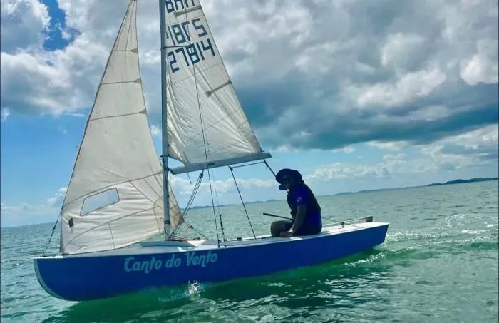 veleiro Snipe ótimo barco
