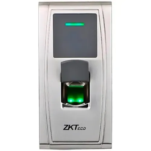 Controle de acesso com biometria e fechadura elétrica MA300/AL100