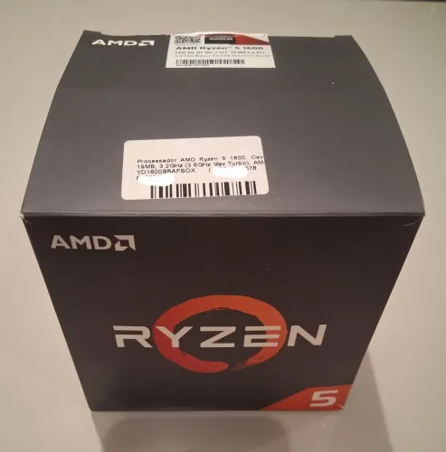 RYZEN 5 1600 MUITO NOVO