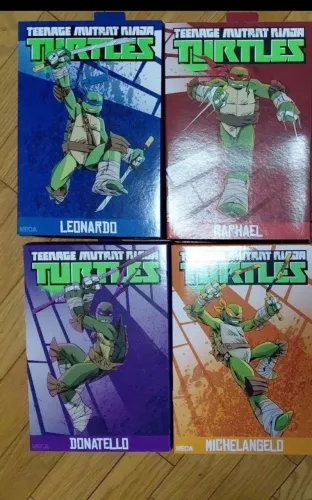 Neca Tmnt cartoon 2012 as tartarugas ninja