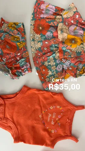 Roupas de bebê 0-3 meses 
