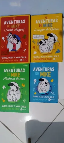 As aventuras de Mike coleção 4 volumes