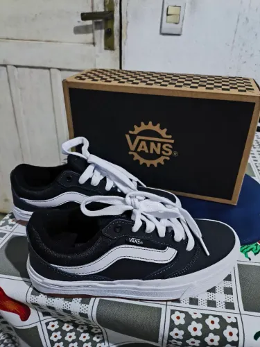 Tênis Vans BMX Proof Wafflecup Preto/Branco - Novo na Caixa - Nº 36