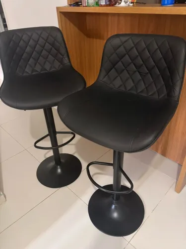 2 Banqueta Alta Giratória