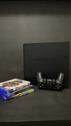 CONSOLE PS4 + JOGOS