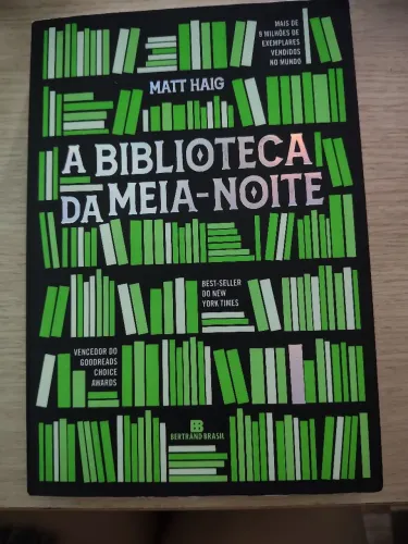 Vendo livro "Biblioteca da meia noite"