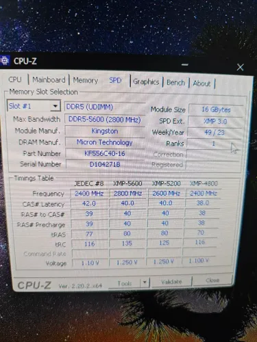 Memória RAM Kingston Fury Beast, RGB, 16GB, 5600MHz, DDR5