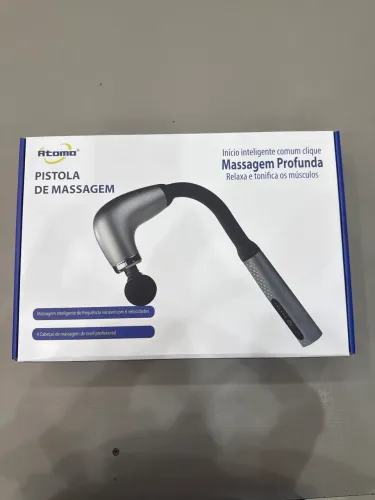 Pistola de massagem recarregavel