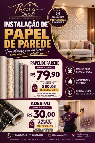 Papel parede